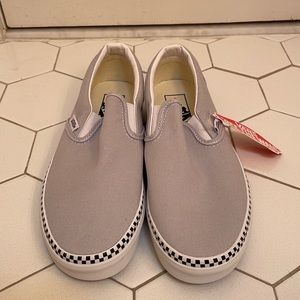 NEVER WORN VANS!! Grey
